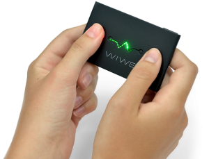 Wiwe is a mobile ECG, size of a business card.